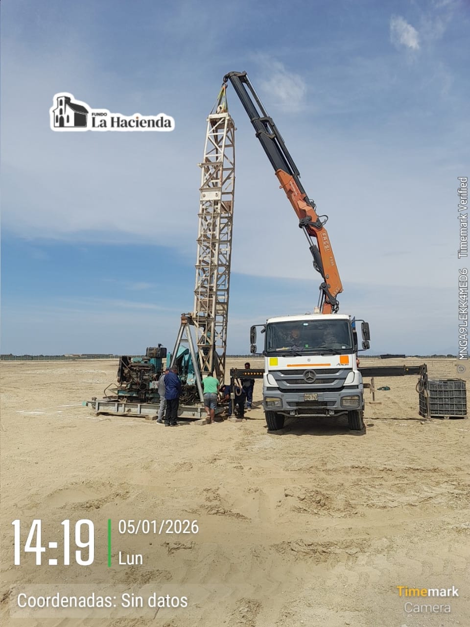 Maquinaria de Perforación de Pozo